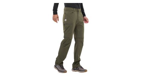 Pantalon Convertible Millet Ubic Stretch Zip Off Vert Homme