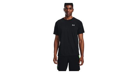 Maillot manches courtes under armour streaker noir