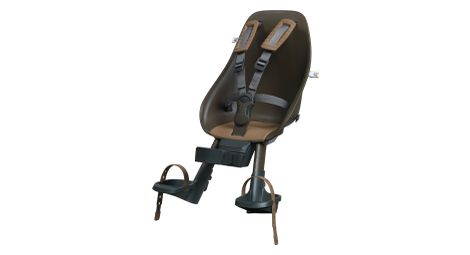 Porte bébé avant avec adaptateur compact urban iki noir / marron