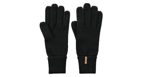Lange handschuhe women barts fine knitted schwarz