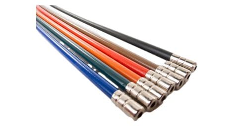 Véloorange cables de freno y fundas de varios tamaños kits de cables de freno de colores vo rojo