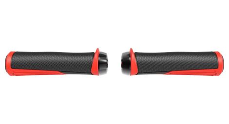 Poignees bbb cobra 142mm rouge noir