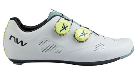 Scarpe northwave revolution road grigio/verde