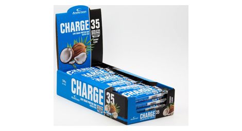 Boîte charge 35 protein bar (24x50g) - anderson - noix de coco -  barres protéinées