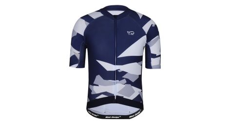 Maillot de vélo camo bleu