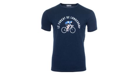 T shirt lebram x sports d epoque forcat de longchamp bleu fonce