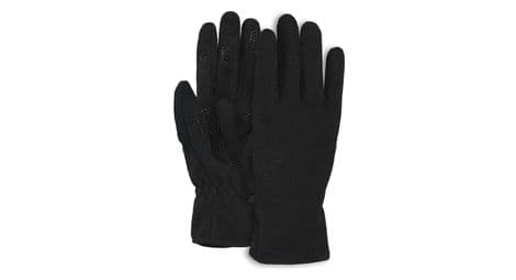 Lange handschuhe barts fleece touch schwarz