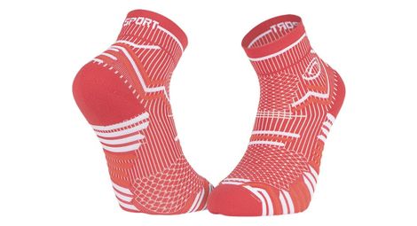 Calcetines bv sport trail ultra bajos rojo frambuesa 42-44