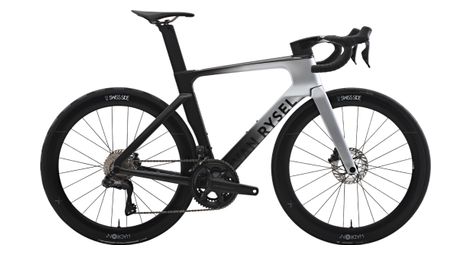 Bicicletta da strada Van Rysel RCR-F Pro Shimano Ultegra Di2 12 velocità, 700 mm, Grigio lunare 2026