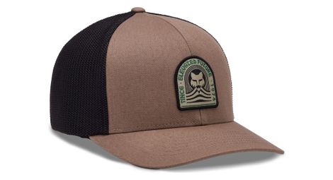 Casquette fox exploration flexfit beige