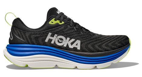 Hoka gaviota 5 scarpe da corsa nero/blu uomo