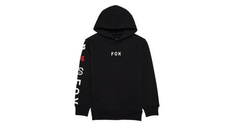 Sweat à capuche enfant fox race spec noir