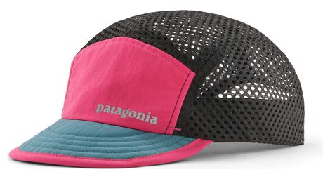 Gorra patagonia duckbill negra/rosa unisex