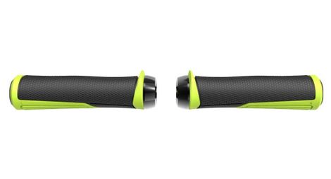 Poignees bbb cobra 142mm jaune noir