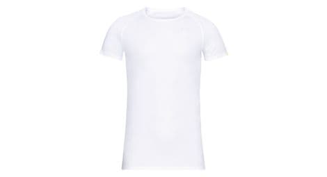 Maillot de manga corta odlo active f-dry light eco blanco