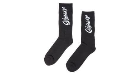 Chaussettes odyssey slugger crew noir