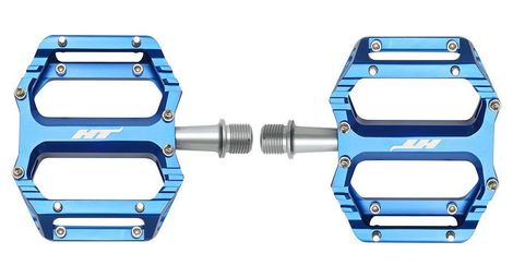Paire de Pédales Plates HT Components AR09SX Bleu Marine