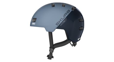 Abus skurb glacier bowl helm / blauw