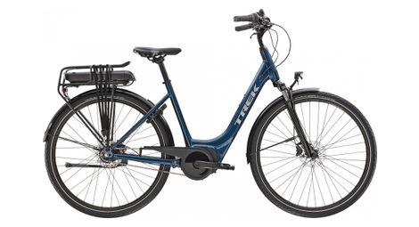 Velo de ville electrique trek district 1 lowstep shimano nexus 7v 500 wh 700 mm bleu 2022