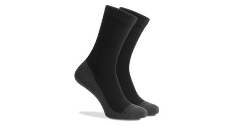 Chaussettes velo rogelli deep winter - unisexe - noir