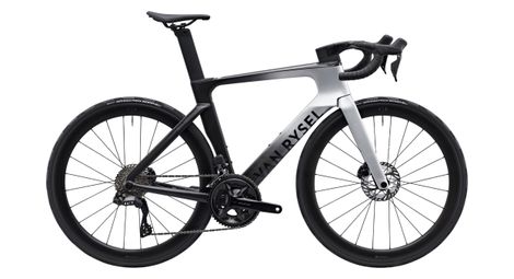 van rysel rcr f pro road bike with shimano 105 di2 12 speed drivetrain 700 mm handlebar lunar gray 2026