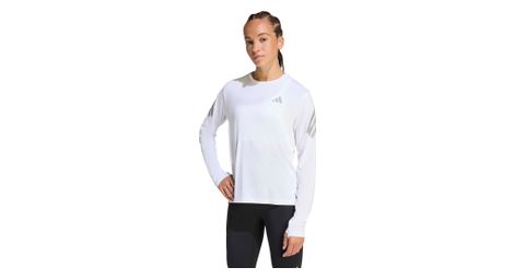 Camiseta de running adidas adi365 Climacool blanca para mujer