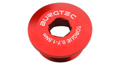 Tornillo de pedalier autoextraíble Burgtec para bielas Shimano, compatible con Shimano XTR/XT/SLX/LX/Deore/Saint/Zee/E-Bike, color rojo Race