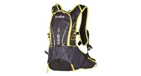 Sac à dos raid-trail 16 litres noir et jaune wilsa