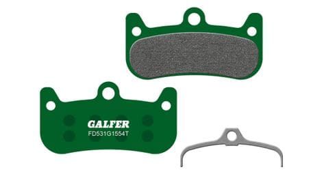 Paire de plaquettes semi-métalliques galfer fd531 g1554t pro pour freins formula cura 4