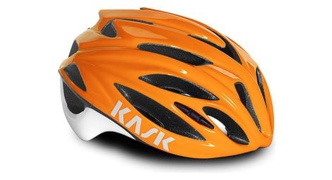 Kask rapido helm orange / schwarz