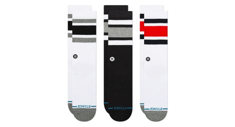 Chaussettes (3 paires) stance the boyd crew multicolore
