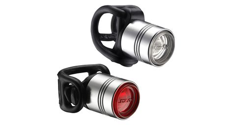 Lezyne eclairage avant et arriere led femto pair drive gris