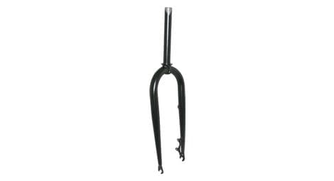 Fourche vtt 26   fatbike noir pivot lisse 1 1-8-28.6 interieur pour frein a disque - pivot 220mm