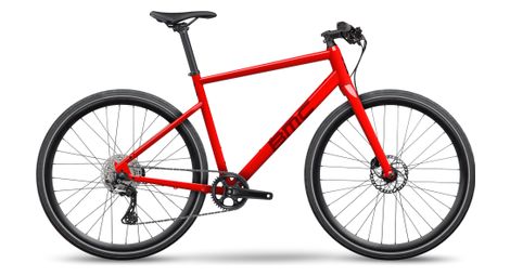 Vélo fitness bmc alpenchallenge al four shimano deore 11v 700 mm rouge noir 2023