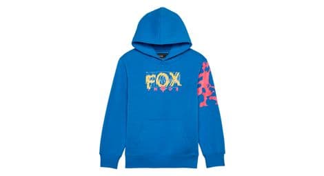 Sweat à capuche enfant fox energy bleu