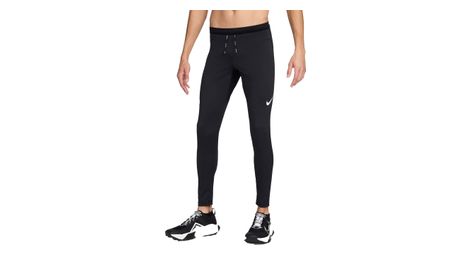 nike aeroswift black long tights for men