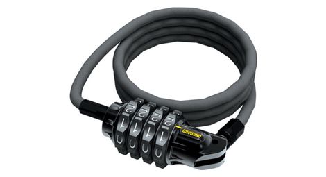ONGUARD Magnum Industries Limites Terrier Antivol Adulte Unisexe, Noir, 120cm