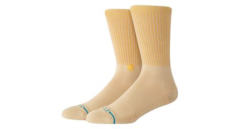 Chaussettes stance icon pop crew beige
