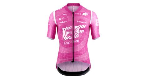 Maillot Manches Courtes Assos Mille GT S11 Evo Team EF Pro Cycling Rose Homme