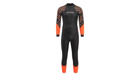 Traje de neopreno orca zeal hi-vis negro/naranja l