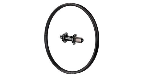 Roue arriere reverse black one 29  boost 12x148 mm 6 trous noir furtif
