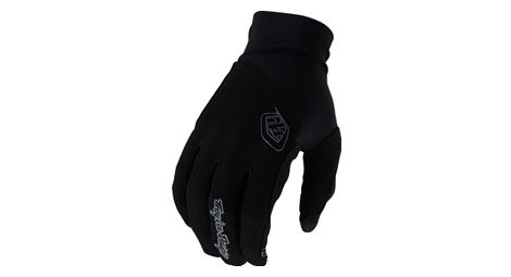 Guantes largos troy lee designs flowline negros