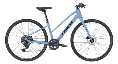 Bicicletta da fitness Trek FX 2 Midstep Shimano Cues 9V 700 mm Blu/Nero 2027