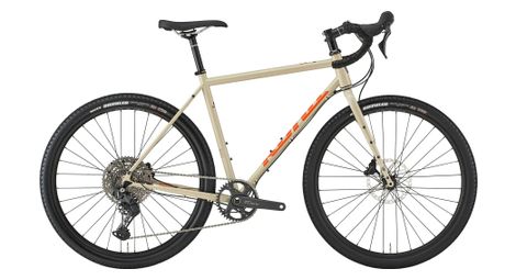 Gravel Bike Kona Rove DL Acier Sram Rival 1 11V 650mm Beige