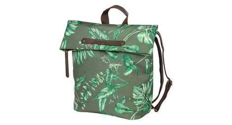 Sacoche de porte bagage basil ever green 14 19l vert