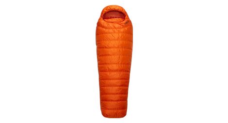 Rab ascent 300 saco de dormir regular rojo unisex