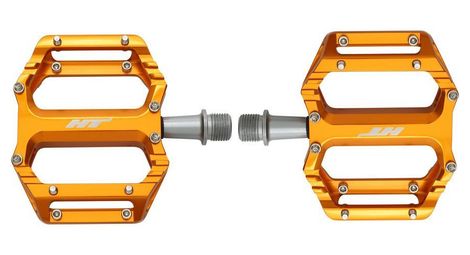 Paire de Pédales Plates HT Components AR09SX Orange