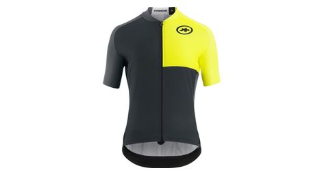 assos mille gt jersey c2 evo stahlstern yellow