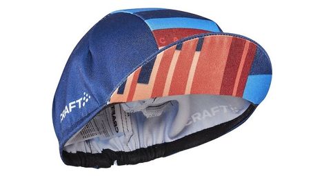 Casquette de vélo craft adv endur bleu marine multi couleurs