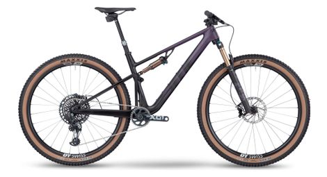 Vtt tout suspendu bmc fourstroke lt ltd sram x01 eagle axs 12v 29 violet deep noir 2023